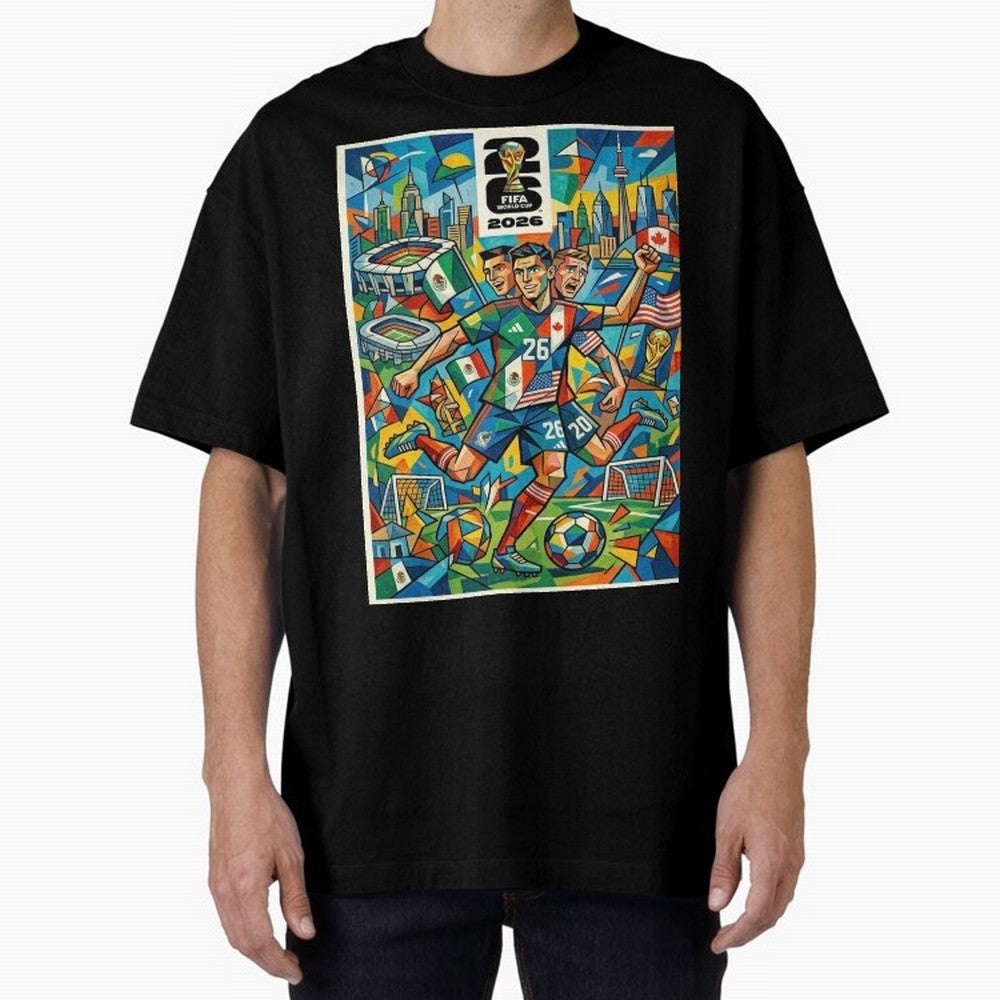 Go World Classic T-Shirt Relive the Noise and Pride of FIFA World Cup 2026 USA Canada Mexico for Fans of Cristiano Ronaldo and Spain, Bringing Championship Spirit, Famous Goals, Roaring Crowds and International Football Unity; Made for Die Hard
