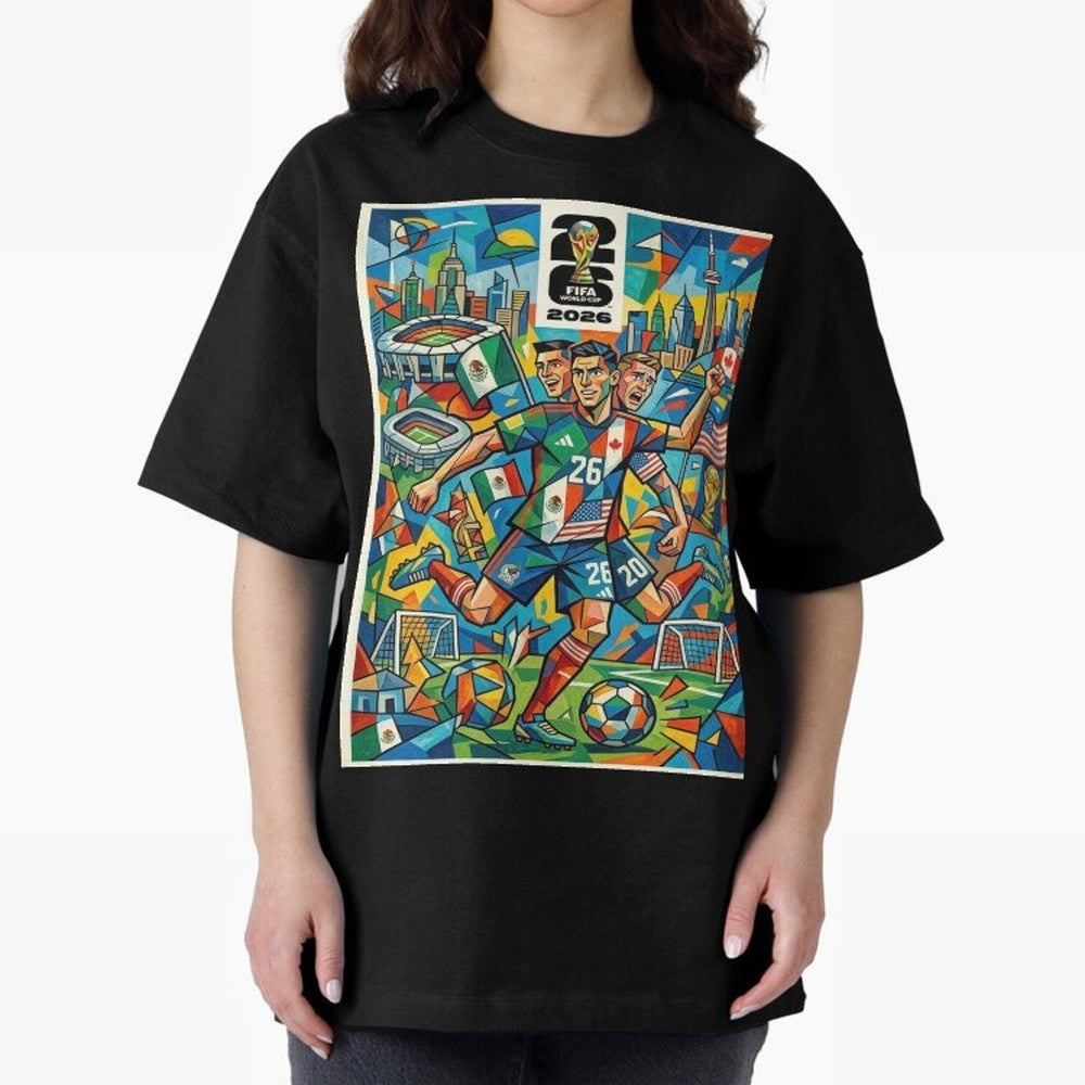 Go World Classic T-Shirt Relive the Noise and Pride of FIFA World Cup 2026 USA Canada Mexico for Fans of Cristiano Ronaldo and Spain, Bringing Championship Spirit, Famous Goals, Roaring Crowds and International Football Unity; Made for Die Hard