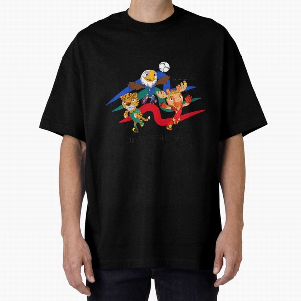 Kids World Cup26 Host Country Mascots Action Classic T-Shirt Capture Stadium Memories from FIFA World Cup 2026 USA Canada Mexico Spirit, Capturing Germany, Messi and Cristiano Ronaldo, Soccer Culture, Superstar Moments, National Team Dreams and