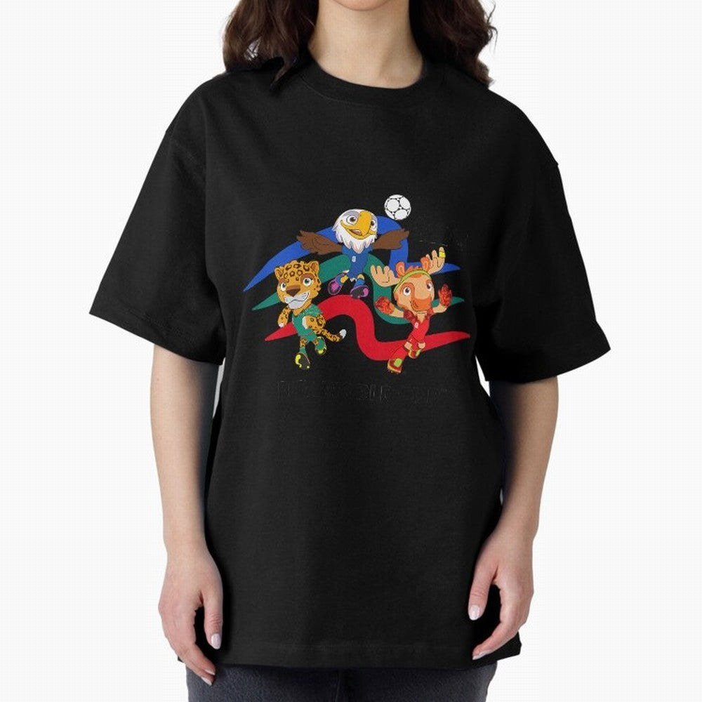 Kids World Cup26 Host Country Mascots Action Classic T-Shirt Capture Stadium Memories from FIFA World Cup 2026 USA Canada Mexico Spirit, Capturing Germany, Messi and Cristiano Ronaldo, Soccer Culture, Superstar Moments, National Team Dreams and