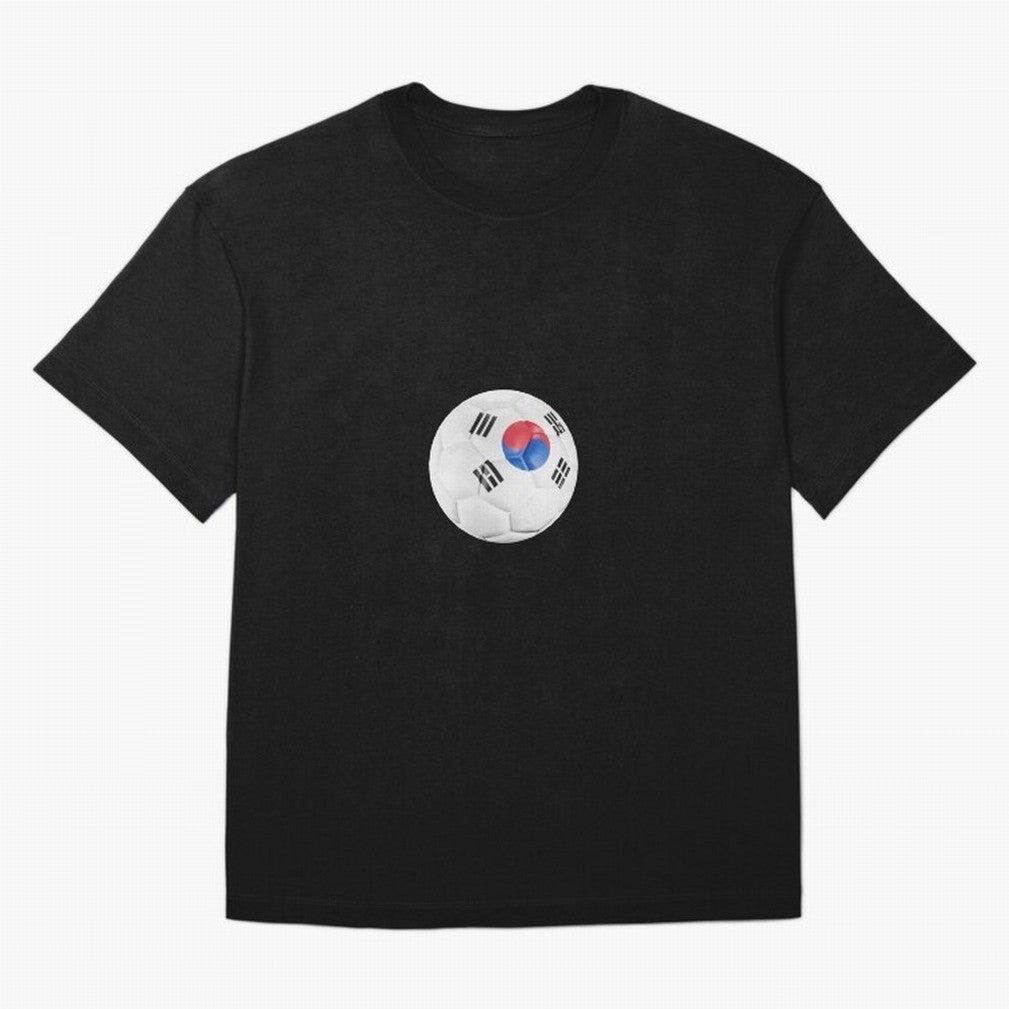 South Korea Ball Classic T-Shirt Celebrate the Road through Global Football Passion for FIFA World Cup 2026 USA Canada Mexico, Filled with Mbappe and Neymar, Brazil, Champion Mindset, Group Stage Buzz, Knockout Tension and Passionate Fan Culture;