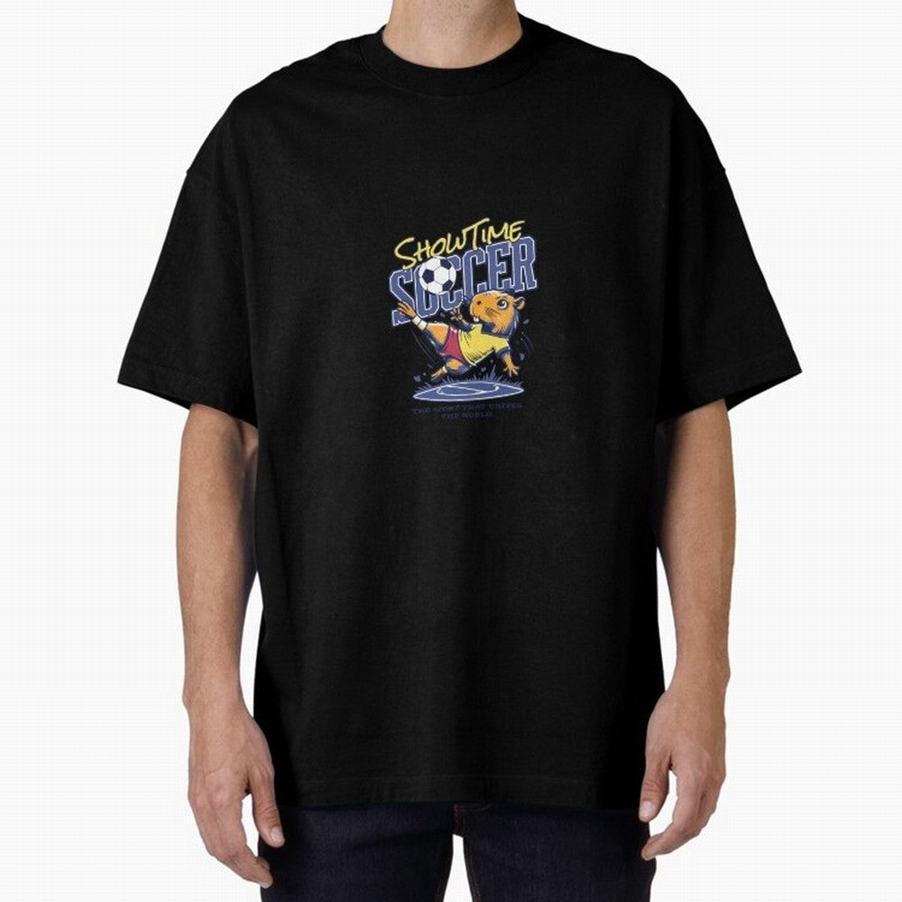 Capybara Soccer Showdown - Showtime World Cup Classic T-Shirt Unlock Match Day Hype around FIFA World Cup 2026 USA Canada Mexico, Mbappe, Argentina, France and Brazil, Match Day Excitement, Supporter Culture, Golden Goals and Global Football
