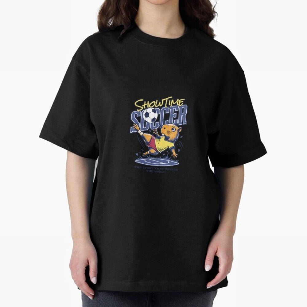 Capybara Soccer Showdown - Showtime World Cup Classic T-Shirt Unlock Match Day Hype around FIFA World Cup 2026 USA Canada Mexico, Mbappe, Argentina, France and Brazil, Match Day Excitement, Supporter Culture, Golden Goals and Global Football