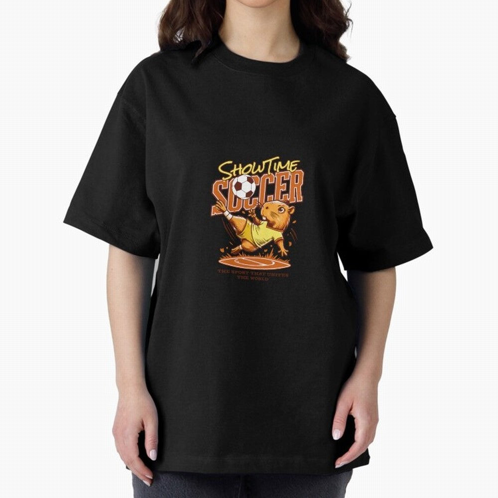 Capybara Playing Soccer Football Yellow Vibes Classic T-Shirt Follow Every Goal of FIFA World Cup 2026 Spirit, with Netherlands, CR7, Global Supporter Spirit, Legendary Goals, National Colors and Tournament Celebration; Perfect for Supporters Who