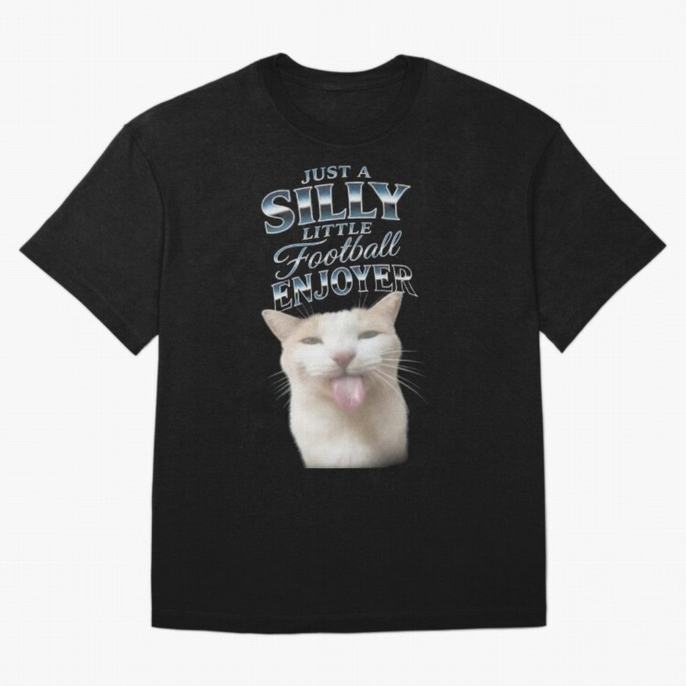 Just A Silly Football Enjoyer World Cup 2026 USA Meme Soccer Classic T-Shirt Create FIFA World Cup 2026 Spirit, Celebrating Portugal, Spain and Germany, CR7, Worldwide Fan Energy, Dramatic Goals, Stadium Lights and Championship Celebrations;