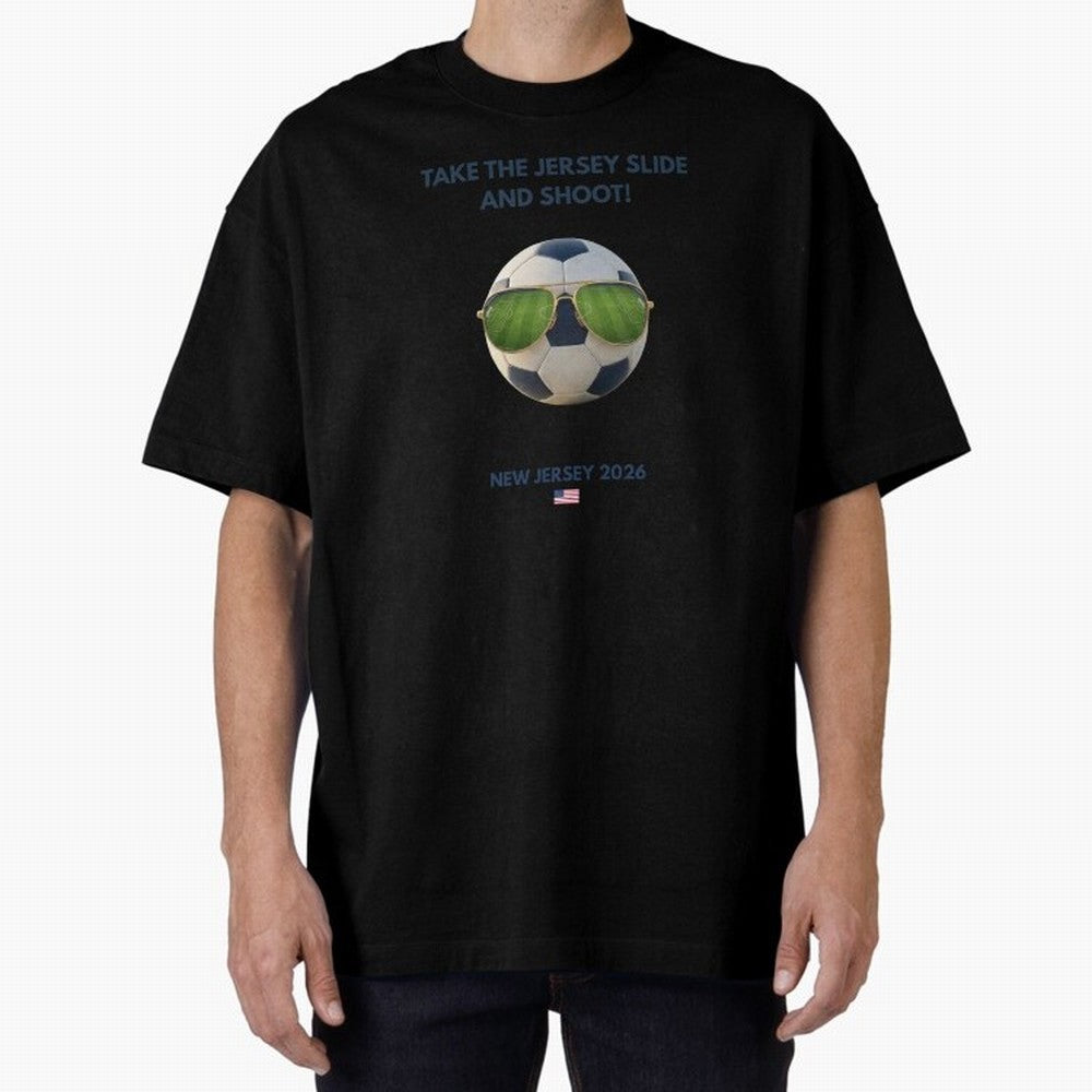 WC26 Hosting City: New Jersey | Fun and Smart Soccer Fan Gear Classic T-Shirt Show Your Stadium Side during the FIFA World Cup 2026 USA Canada Mexico Journey through Messi Highlights, Spain Pride, Championship Spirit, Famous Goals, Roaring Crowds