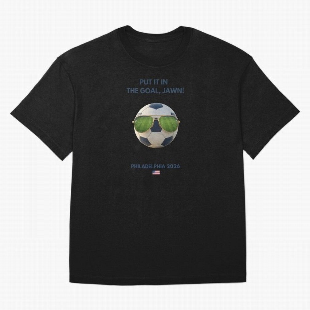 WC26 Hosting City: Philadelphia | Fun and Smart Soccer Fan Gear Classic T-Shirt Showcase Global Football Passion for FIFA World Cup 2026, Built around Messi, Brazil, Global Supporter Spirit, Legendary Goals, National Colors and Tournament