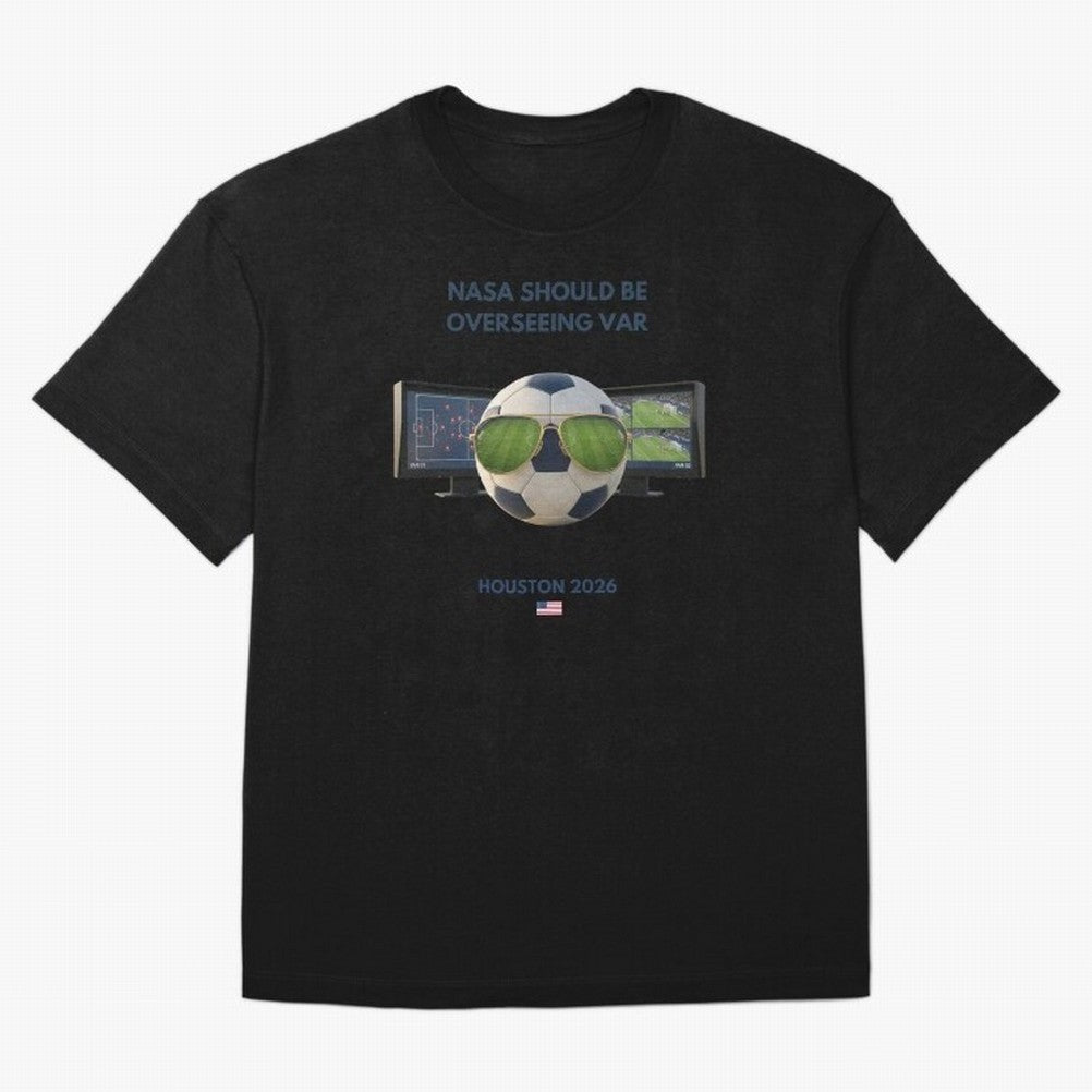WC26 Hosting City: Houston | Fun and Smart Soccer Fan Gear Classic T-Shirt Celebrate Global Passion for Match Day Hype around FIFA World Cup 2026 Group Stage, CR7 and Messi, Spain and Netherlands, Fan Favorite Moments, National Team Passion, Big