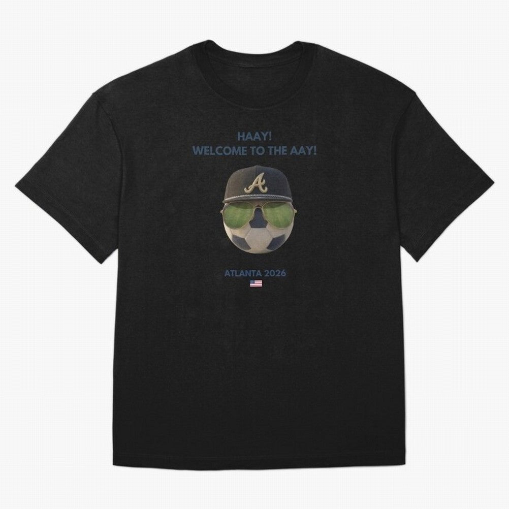 WC26 Hosting City: Atlanta | Fun and Smart Soccer Fan Gear Classic T-Shirt Wear the Spirit of FIFA World Cup 2026 Spirit, Inspired by Netherlands, CR7, Goal Celebration Energy, Supporter Heritage, Football Icons and Worldwide Tournament Joy; Made