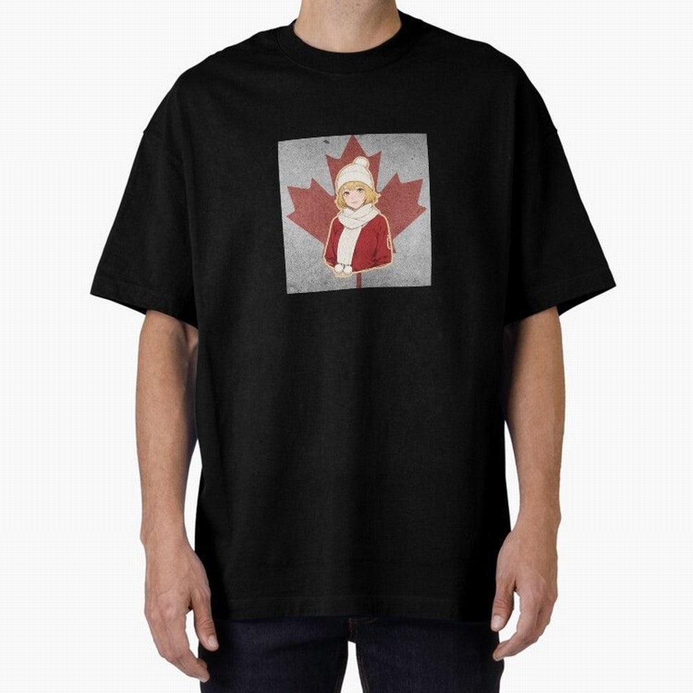 Canada Anime Football Fan Girl World Cup Edition Classic T-Shirt Bring International Match Energy to Match Day Hype around FIFA World Cup 2026, Haaland and Mbappe, Spain and Netherlands, Stadium Chants, National Pride, Trophy Dreams and
