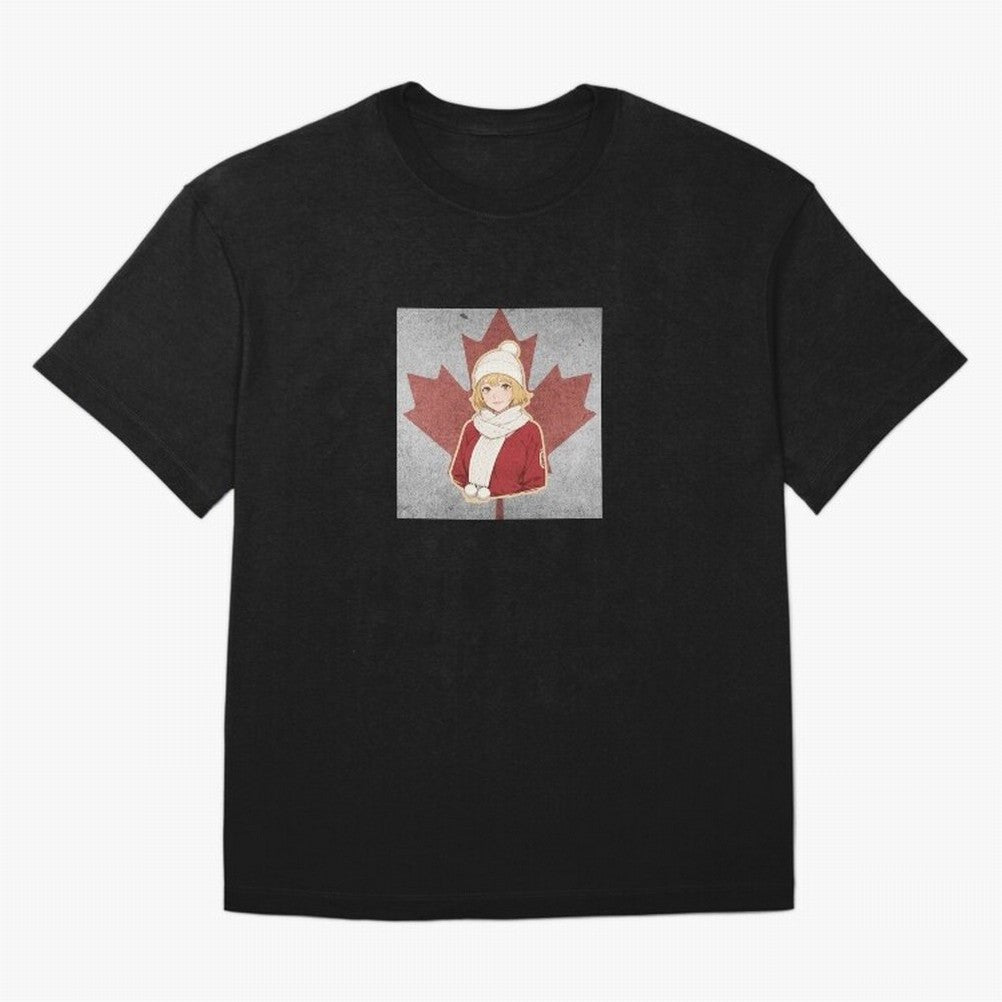 Canada Anime Football Fan Girl World Cup Edition Classic T-Shirt Bring International Match Energy to Match Day Hype around FIFA World Cup 2026, Haaland and Mbappe, Spain and Netherlands, Stadium Chants, National Pride, Trophy Dreams and