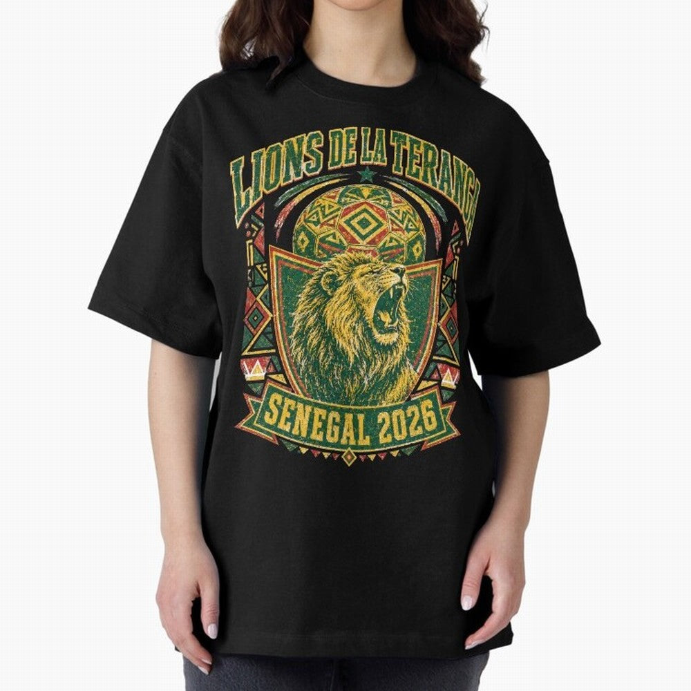 Lions De La Teranga Senegal 2026 World Cup Soccer T-Shirt Classic T-Shirt Celebrate National Team Dreams in Match Day Hype around FIFA World Cup 2026 Group Stage, Messi and Cristiano Ronaldo, England, France and Netherlands, Football History, Final