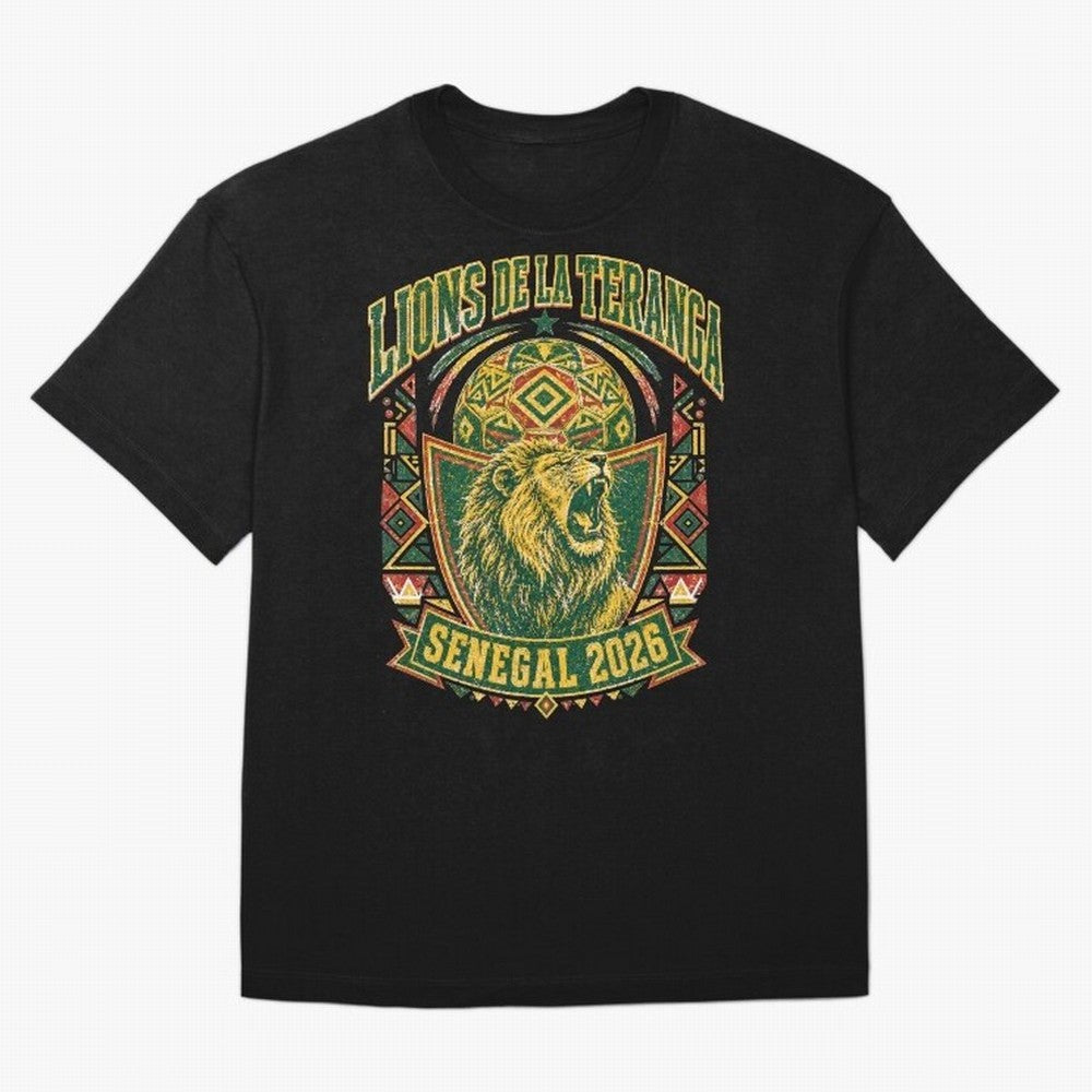 Lions De La Teranga Senegal 2026 World Cup Soccer T-Shirt Classic T-Shirt Celebrate National Team Dreams in Match Day Hype around FIFA World Cup 2026 Group Stage, Messi and Cristiano Ronaldo, England, France and Netherlands, Football History, Final