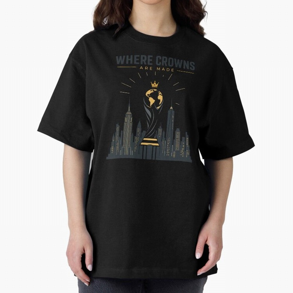 Where Crowns Are Made Classic T-Shirt Relive the FIFA World Cup 2026 USA Canada Mexico Journey through Cristiano Ronaldo, Haaland and CR7 Highlights, England and Germany Pride, Vintage Soccer Flavor, Modern Football Stars, National Flags and Final