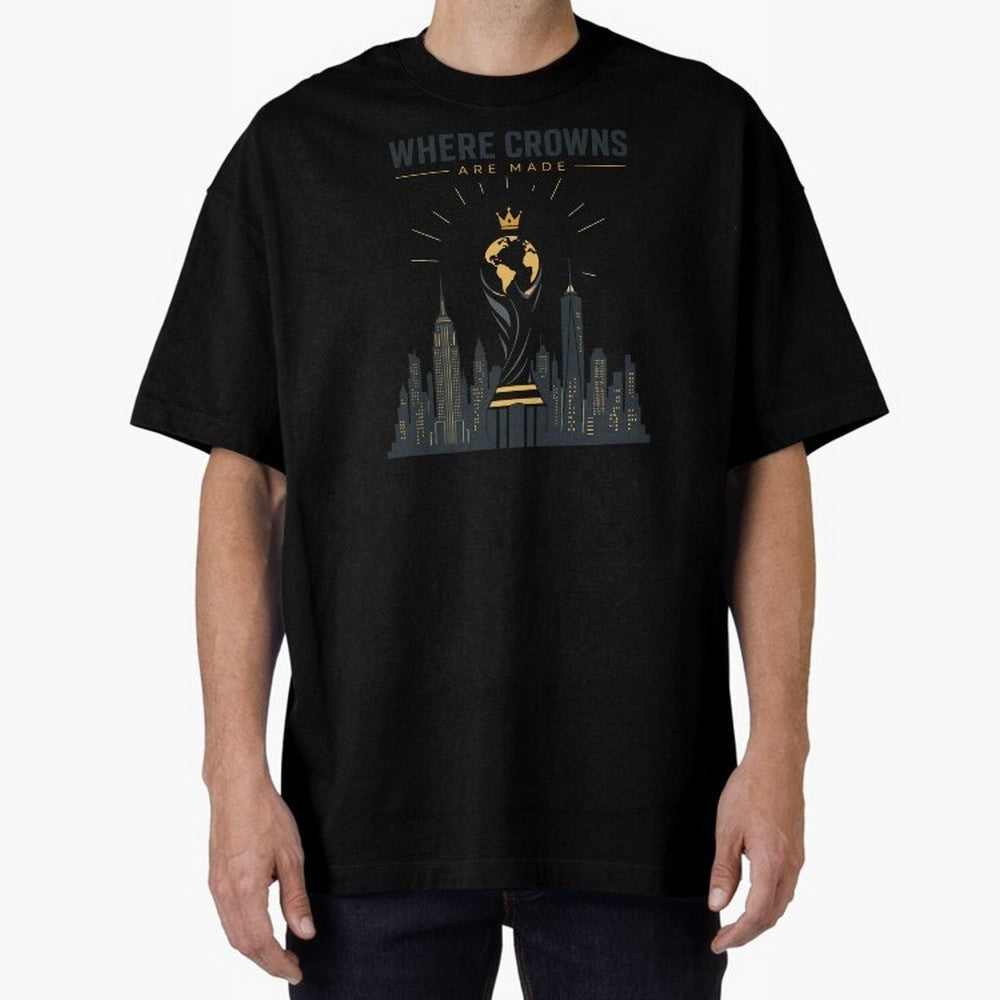 Where Crowns Are Made Classic T-Shirt Relive the FIFA World Cup 2026 USA Canada Mexico Journey through Cristiano Ronaldo, Haaland and CR7 Highlights, England and Germany Pride, Vintage Soccer Flavor, Modern Football Stars, National Flags and Final