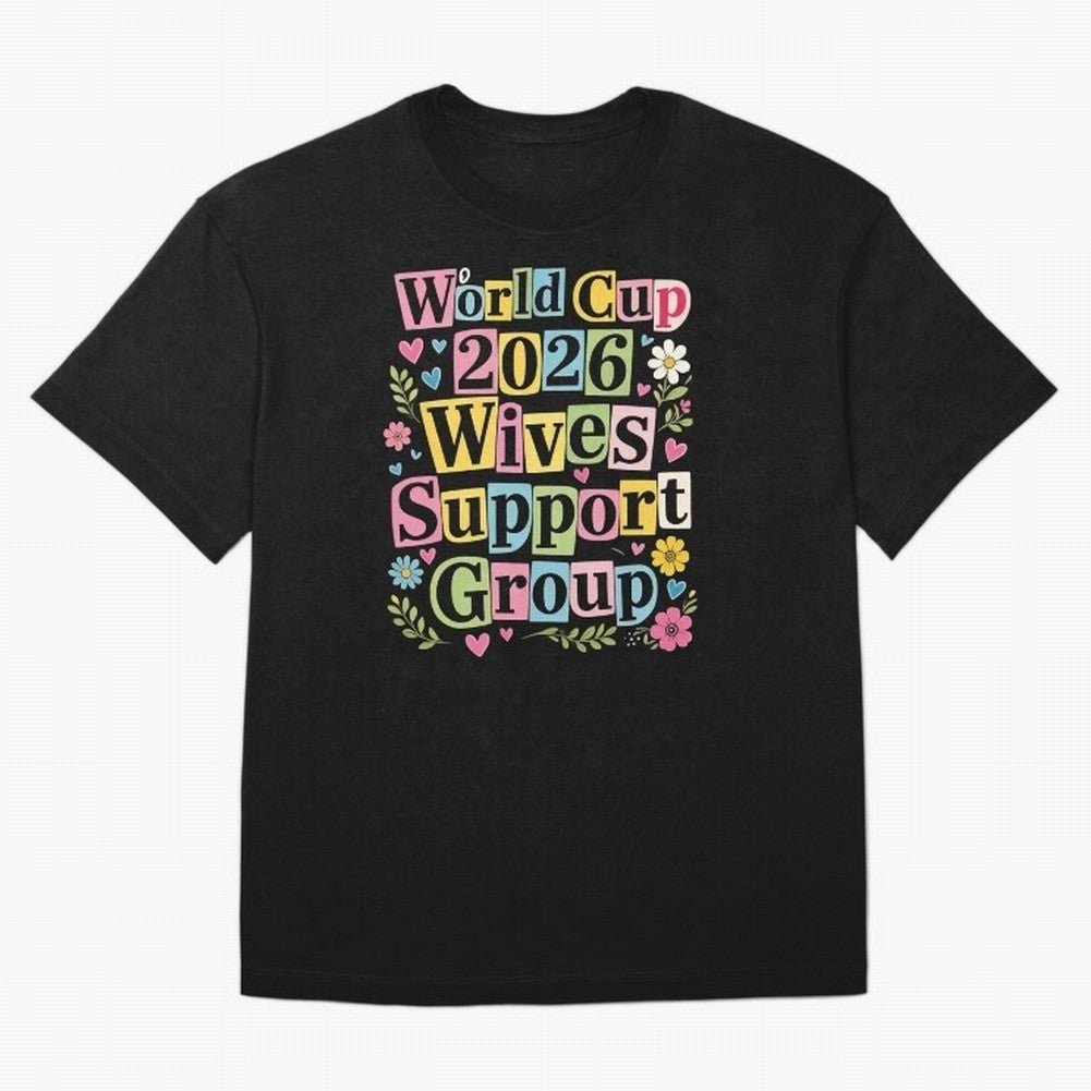 World Cup 2026 Wives Support Group Funny Soccer Meme USA Football Widow Humor Classic T-Shirt Feel the Roar of the FIFA World Cup 2026 Journey through Neymar, Haaland and Cristiano Ronaldo Highlights, Argentina, France and Brazil Pride, Soccer