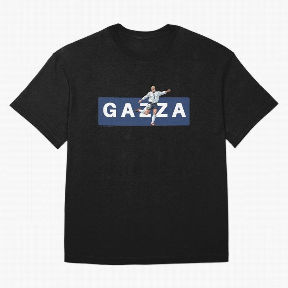 Gazza England Retro T-shirt Classic T-Shirt Join Match Day Hype around FIFA World Cup 2026 USA Canada Mexico, Cristiano Ronaldo, Spain and Netherlands, Stadium Chants, National Pride, Trophy Dreams and Unforgettable Football Memories; Perfect for