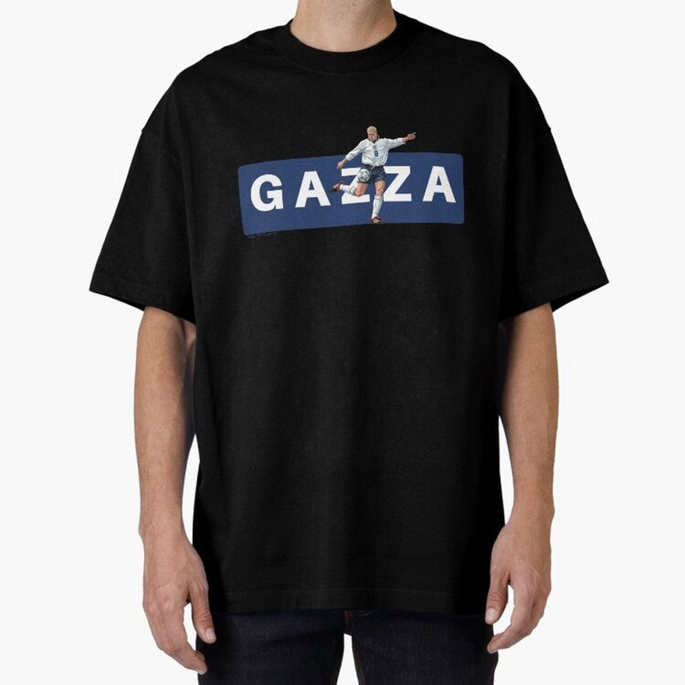 Gazza England Retro T-shirt Classic T-Shirt Join Match Day Hype around FIFA World Cup 2026 USA Canada Mexico, Cristiano Ronaldo, Spain and Netherlands, Stadium Chants, National Pride, Trophy Dreams and Unforgettable Football Memories; Perfect for