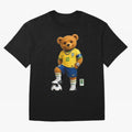 Brazil Soccer Bear World Cup Teddy Bear Classic T-Shirt Treasure FIFA World Cup 2026 Inspired by Haaland, Argentina, France and Brazil Energy, Stadium Chants, National Pride, Trophy Dreams and Unforgettable Football Memories; Great for Supporters