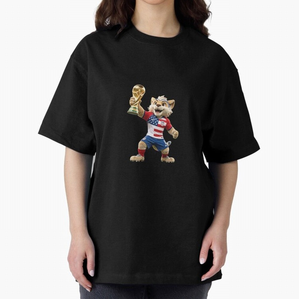 United States Soccer Team Mascot - USA Football Champion 2026 Classic T-Shirt Bring Legendary Rivalry Energy to FIFA World Cup 2026 Inspired by CR7 and Messi, England, France and Netherlands Energy, Fan Favorite Moments, National Team Passion, Big