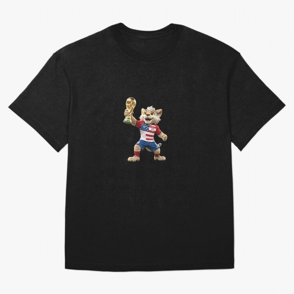 United States Soccer Team Mascot - USA Football Champion 2026 Classic T-Shirt Bring Legendary Rivalry Energy to FIFA World Cup 2026 Inspired by CR7 and Messi, England, France and Netherlands Energy, Fan Favorite Moments, National Team Passion, Big