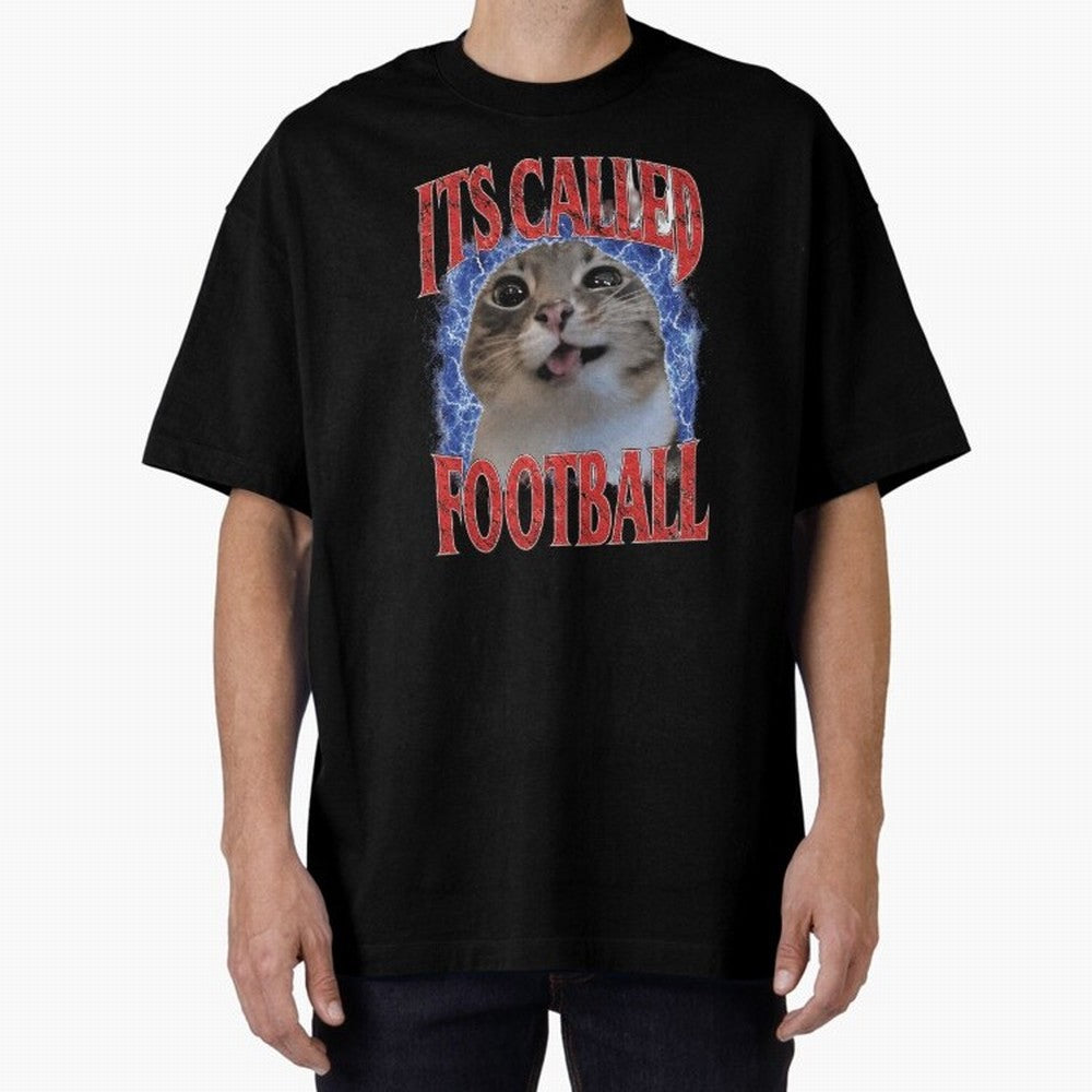 Football Silly Cat USA World Cup Meme Shirt Funny Y2K Grunge Cat Graphic Tee Soccer Meme Shirt Chaotic Cat Fan Gift Classic T-Shirt Bring Bold Fan Energy to FIFA World Cup 2026 Group Stage for Fans of Neymar, Haaland and Cristiano Ronaldo and Spain