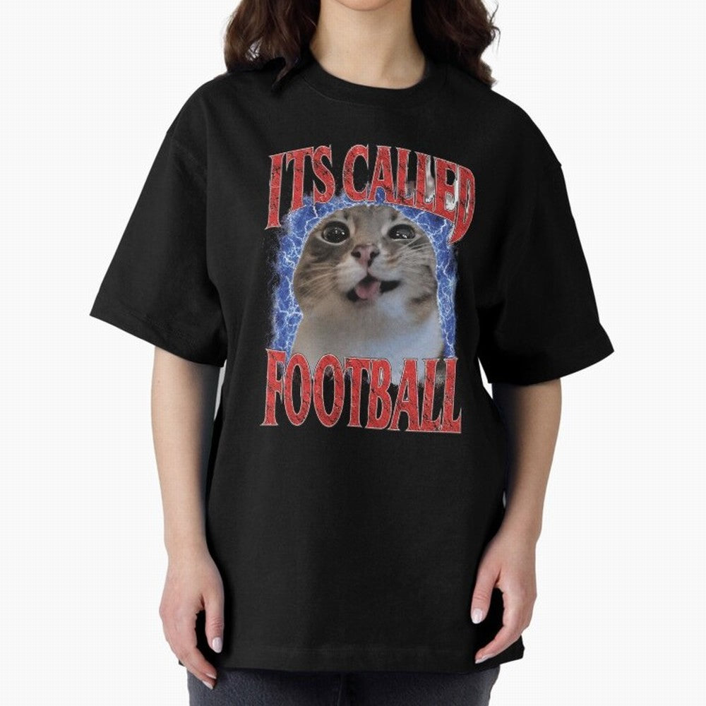 Football Silly Cat USA World Cup Meme Shirt Funny Y2K Grunge Cat Graphic Tee Soccer Meme Shirt Chaotic Cat Fan Gift Classic T-Shirt Bring Bold Fan Energy to FIFA World Cup 2026 Group Stage for Fans of Neymar, Haaland and Cristiano Ronaldo and Spain