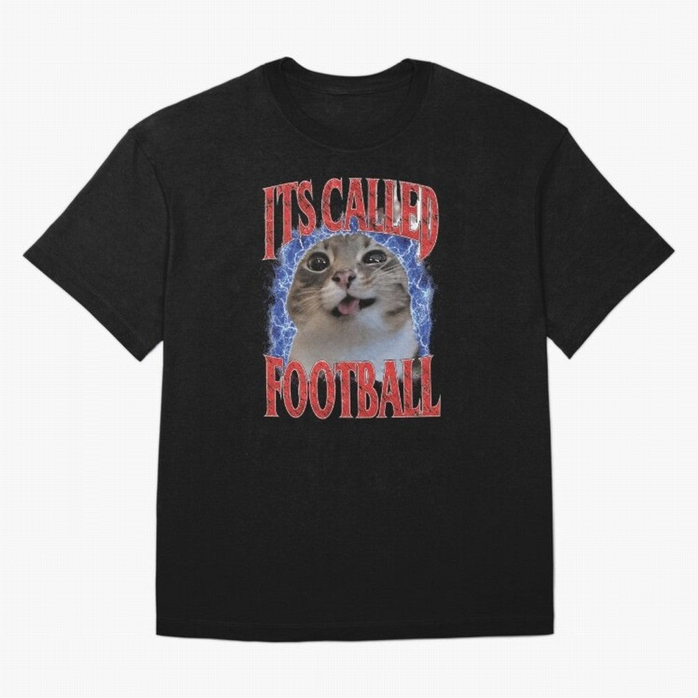 Football Silly Cat USA World Cup Meme Shirt Funny Y2K Grunge Cat Graphic Tee Soccer Meme Shirt Chaotic Cat Fan Gift Classic T-Shirt Bring Bold Fan Energy to FIFA World Cup 2026 Group Stage for Fans of Neymar, Haaland and Cristiano Ronaldo and Spain