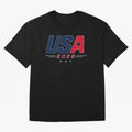 USA 2026 Soccer Fan Shirt | American Football Supporter Minimal Design Classic T-Shirt Celebrate Fan Culture around Match Day Hype around FIFA World Cup 2026 USA Canada Mexico, Messi and Cristiano Ronaldo, England, Global Supporter Spirit,