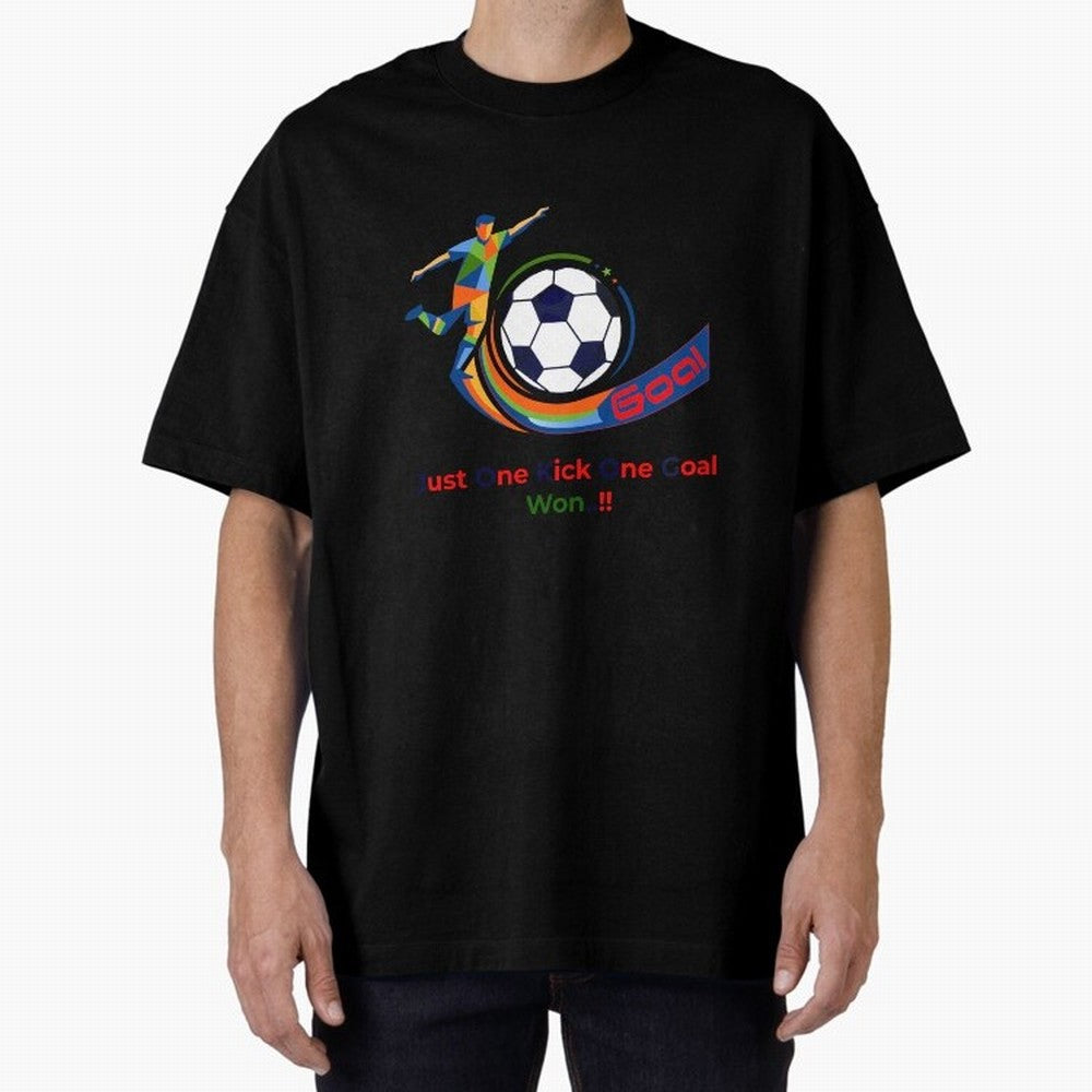 Football Striker Goal Celebration - Just One Kick Classic T-Shirt Experience Match Day Hype around FIFA World Cup 2026 Group Stage, Haaland and Mbappe, England and Germany, Stadium Memories, Football Loyalty, International Chants and Championship