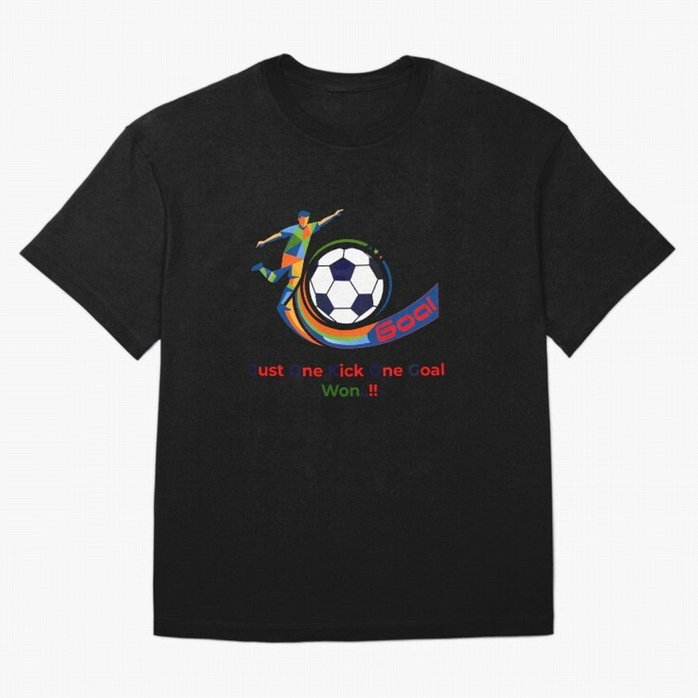 Football Striker Goal Celebration - Just One Kick Classic T-Shirt Experience Match Day Hype around FIFA World Cup 2026 Group Stage, Haaland and Mbappe, England and Germany, Stadium Memories, Football Loyalty, International Chants and Championship