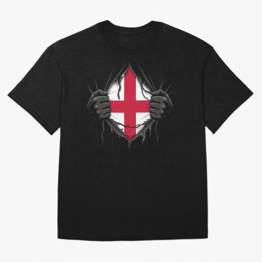 England Flag - National Team Fans Classic T-Shirt Bring International Match Energy to FIFA World Cup 2026 Group Stage for Fans of Neymar and Netherlands, Bringing Championship Spirit, Famous Goals, Roaring Crowds and International Football Unity;
