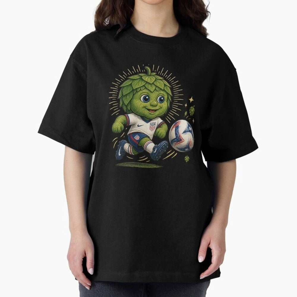 Craft Beer World Cup Mascot Classic T-Shirt Bring World Football Passion into Match Day Hype around FIFA World Cup 2026 Group Stage, Mbappe, Portugal, Spain and Germany, Sports Nostalgia, International Competition, Famous Players and Unforgettable