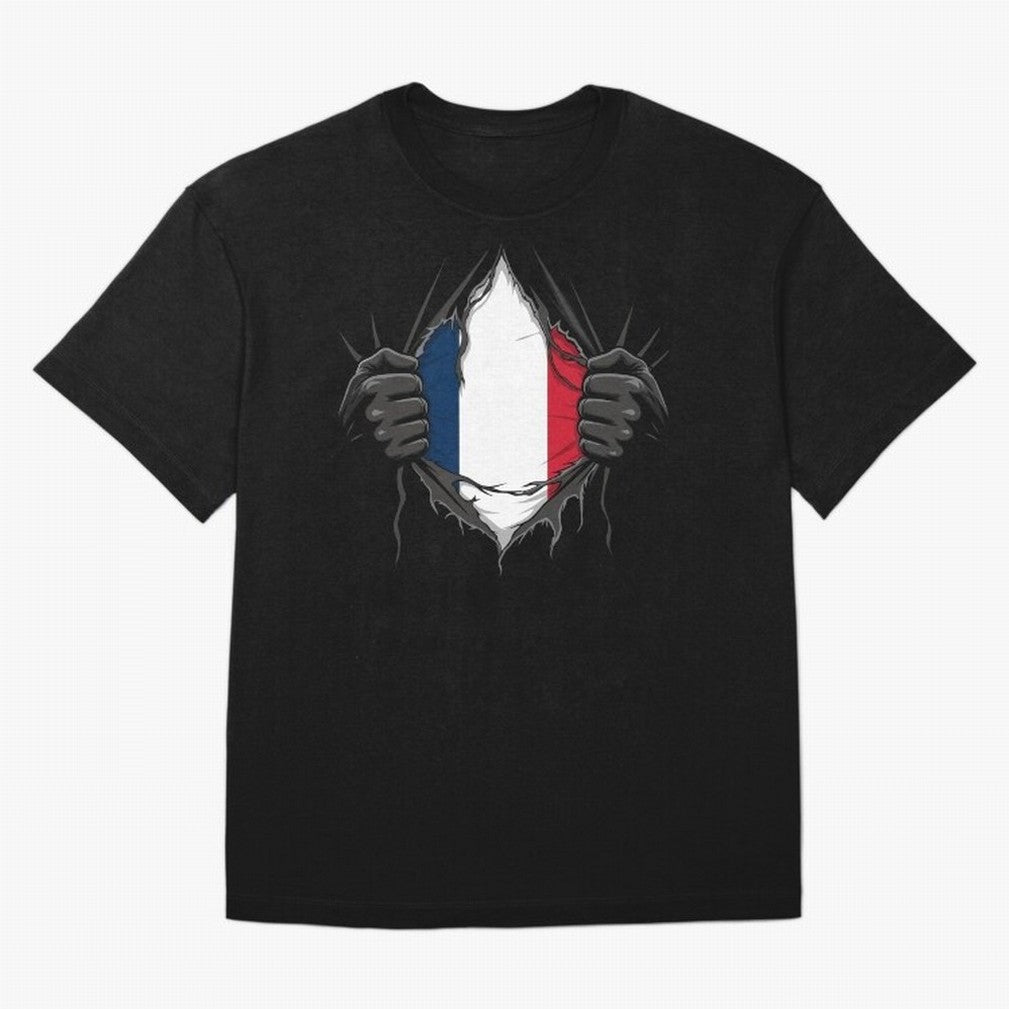 France Flag - National Team Fans Classic T-Shirt Celebrate Golden Goal Energy in FIFA World Cup 2026 for Fans of Haaland and Mbappe and Portugal, Bringing Supporter Pride, Iconic Celebrations, Legendary Names and Global Match Day Energy; Ideal for
