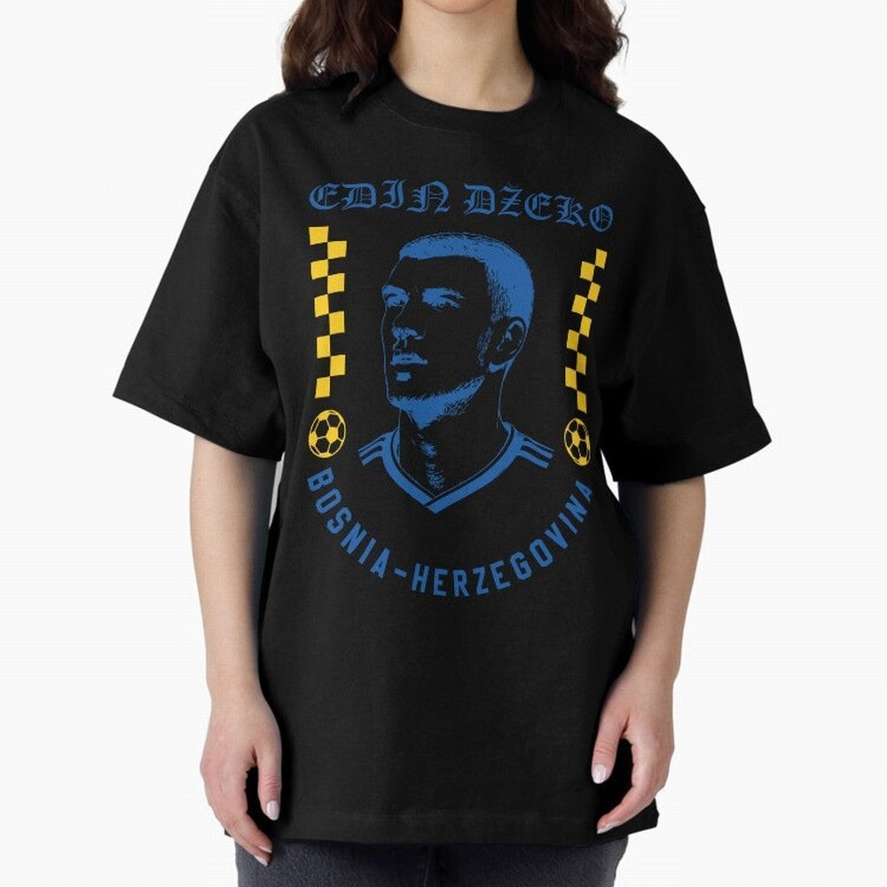 D?eko Bosnia Herzegovina Soccer Legend Retro Football Shirt Classic T-Shirt Join the Global Buzz around FIFA World Cup 2026 USA Canada Mexico Spirit, Celebrating France and Portugal, Cristiano Ronaldo, Game Day Rituals, Football Legends, Country
