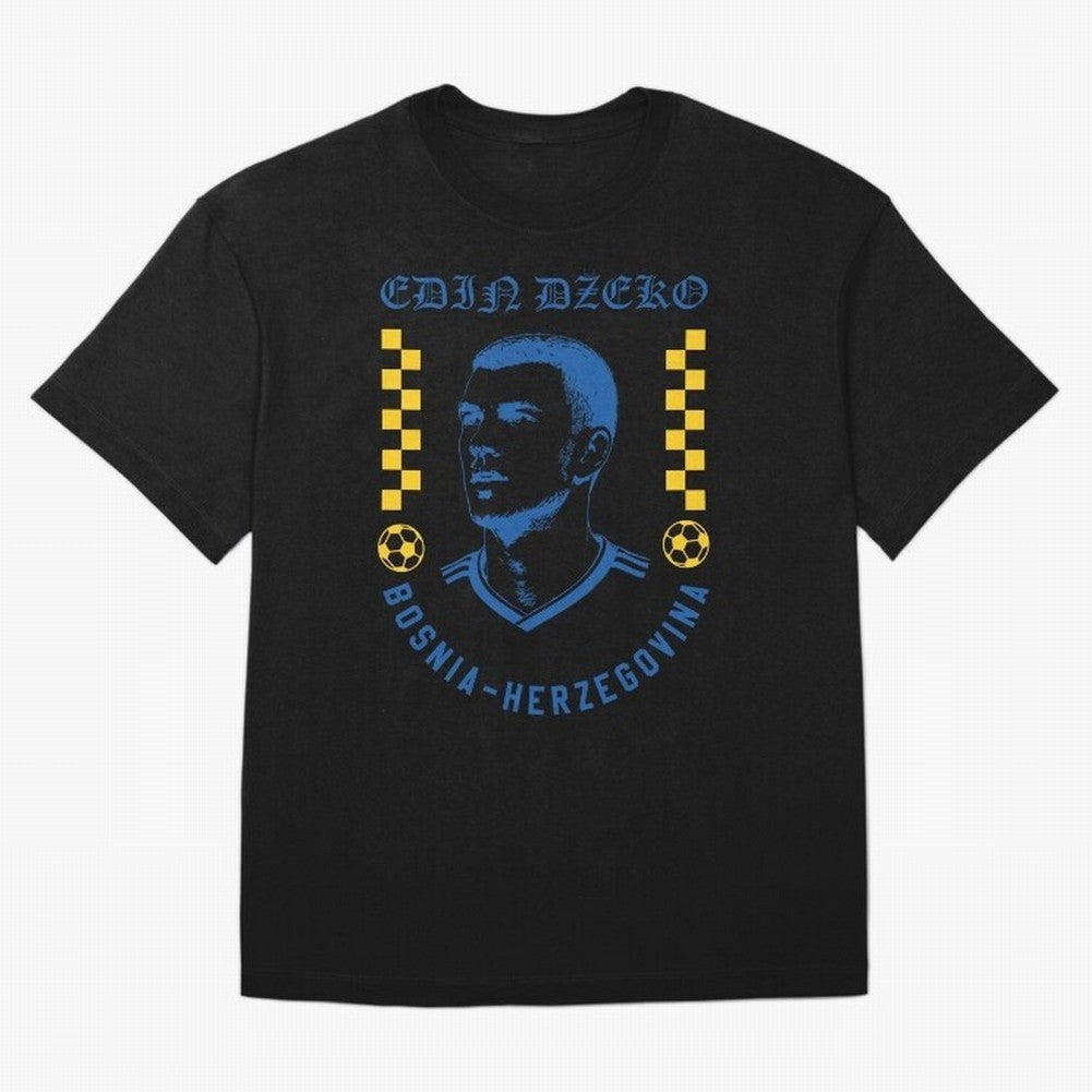 D?eko Bosnia Herzegovina Soccer Legend Retro Football Shirt Classic T-Shirt Join the Global Buzz around FIFA World Cup 2026 USA Canada Mexico Spirit, Celebrating France and Portugal, Cristiano Ronaldo, Game Day Rituals, Football Legends, Country