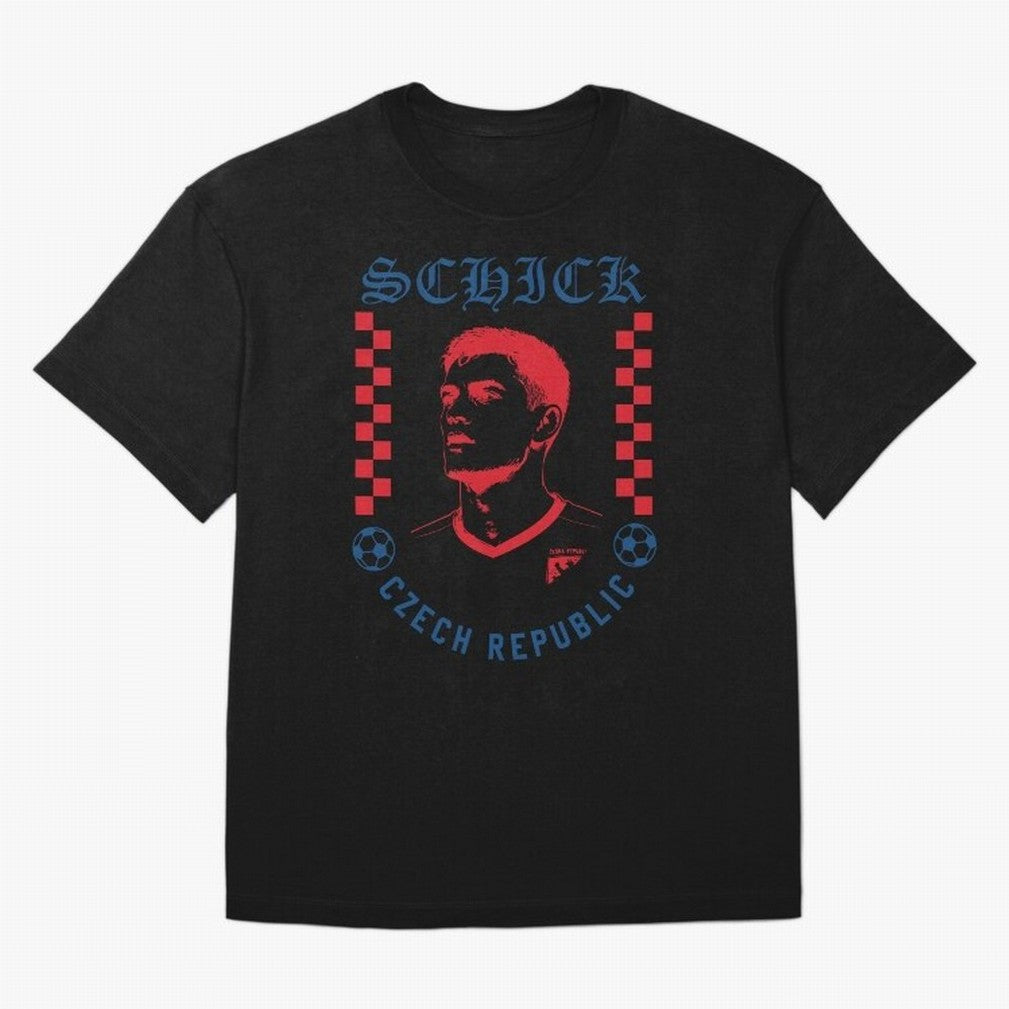 Schick Czech Republic Soccer Legend Retro Football Graphic Classic T-Shirt Create FIFA World Cup 2026 USA Canada Mexico for Fans of Cristiano Ronaldo and England, Bringing Stadium Memories, Football Loyalty, International Chants and Championship