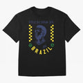 Vin¨ªcius Jr Brazil Soccer Legend Retro Football Fan Design Classic T-Shirt Feel the Trophy Chase of Match Day Hype around FIFA World Cup 2026, Mbappe and Neymar, Spain, Game Day Rituals, Football Legends, Country Pride and the Road to the Final;
