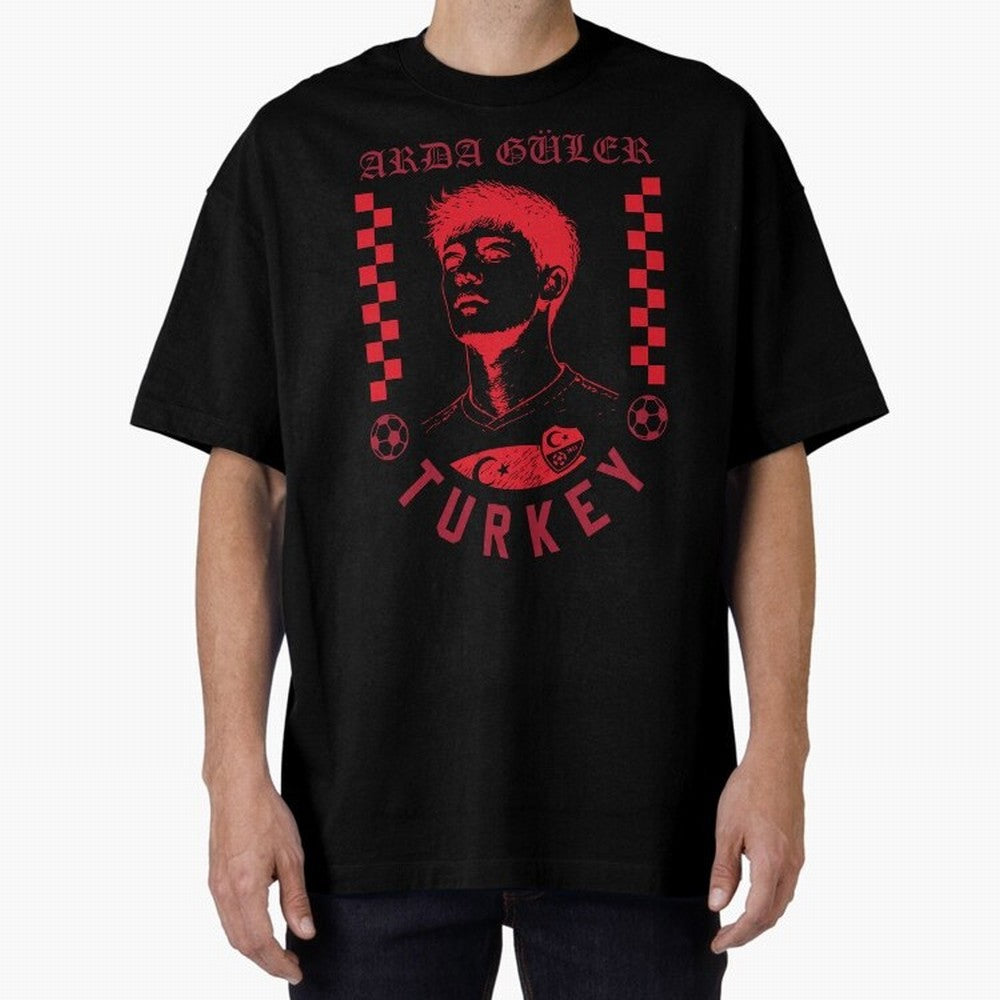 Arda G¨¹ler Turkey Soccer Legend Retro Football Fan Design Classic T-Shirt Bring Legendary Rivalry Energy to Match Day Hype around FIFA World Cup 2026, Cristiano Ronaldo, England and Germany, Champion Mindset, Group Stage Buzz, Knockout Tension and