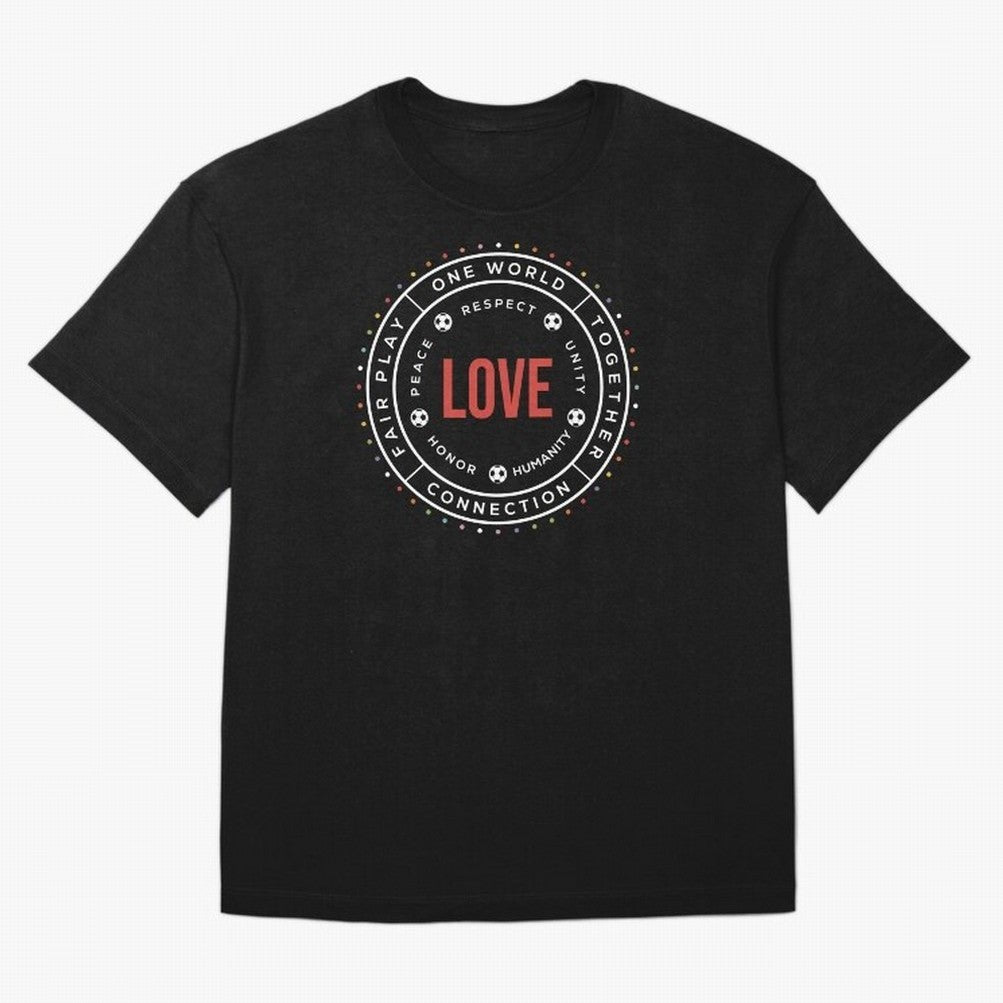 One World One Game ¡ª Soccer World Cup 2026 Love Unity Design Classic T-Shirt Make the Season About FIFA World Cup 2026 Group Stage Spirit, Connected to Spain and Netherlands, CR7 and Messi, Worldwide Fan Energy, Dramatic Goals, Stadium Lights and