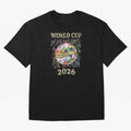 2026 World Cup Soccer Ball Flags - Global Football Championship Celebration Classic T-Shirt Turn Up for the FIFA World Cup 2026 Journey through Neymar Highlights, Argentina, France and Brazil Pride, Fan Favorite Moments, National Team Passion, Big