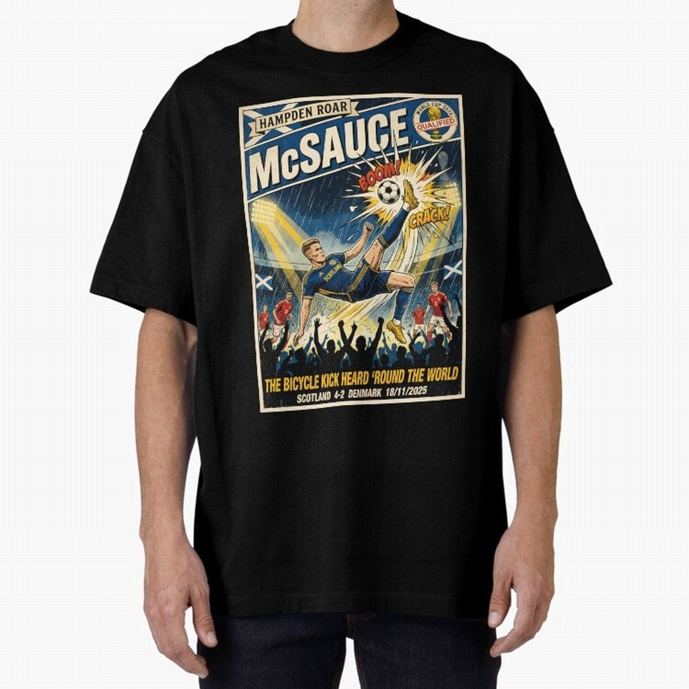 McSauce Goal November 18th 2025 Classic T-Shirt Make Game Day About Match Day Hype around FIFA World Cup 2026 USA Canada Mexico, Cristiano Ronaldo, Spain and Netherlands, Football History, Final Match Energy, Crowd Noise and Once in a Lifetime