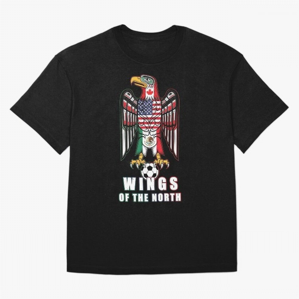 Eagle of the Americas - United Wings 2026 Classic T-Shirt Show Your Love for FIFA World Cup 2026 Group Stage for Fans of CR7 and Argentina, France and Brazil, Bringing Classic Soccer Heritage, Championship Pressure, Fan Loyalty and International