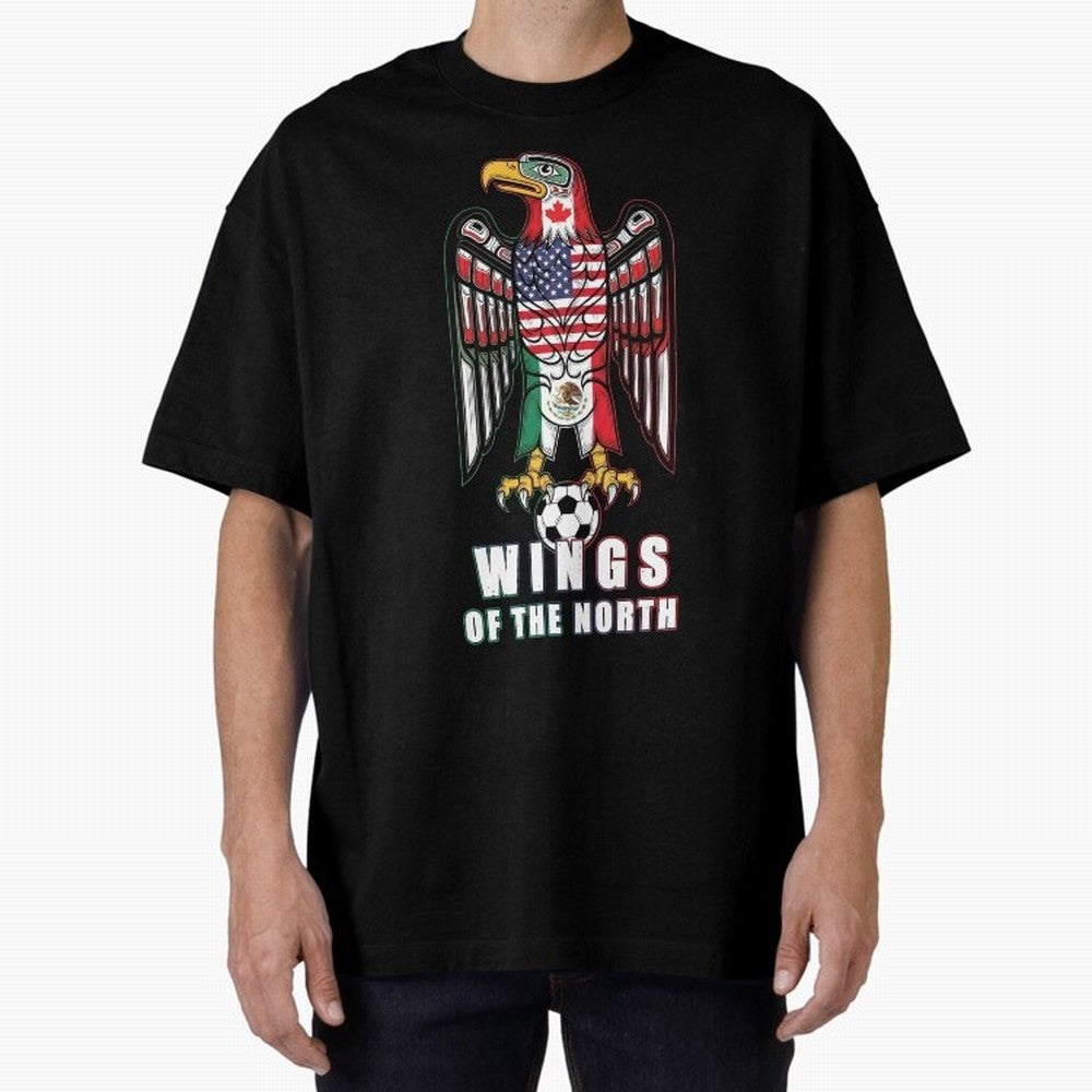 Eagle of the Americas - United Wings 2026 Classic T-Shirt Show Your Love for FIFA World Cup 2026 Group Stage for Fans of CR7 and Argentina, France and Brazil, Bringing Classic Soccer Heritage, Championship Pressure, Fan Loyalty and International