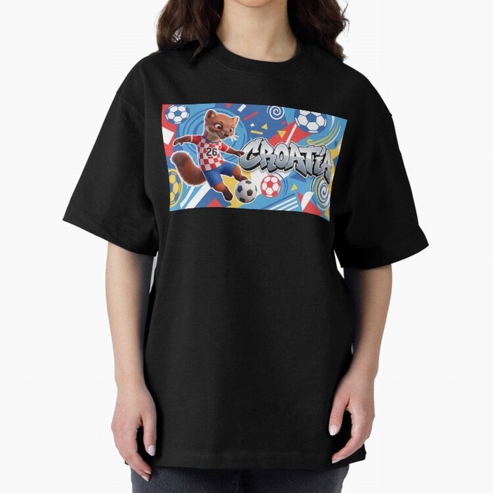 World Cup 2026 Croatia Soccer Team Fan Art Classic T-Shirt Create Match Day Hype around FIFA World Cup 2026 Group Stage, Neymar, Brazil, Portugal and Argentina, Retro Football Energy, Iconic Rivalries, Trophy Chase Drama and Stadium Atmosphere;