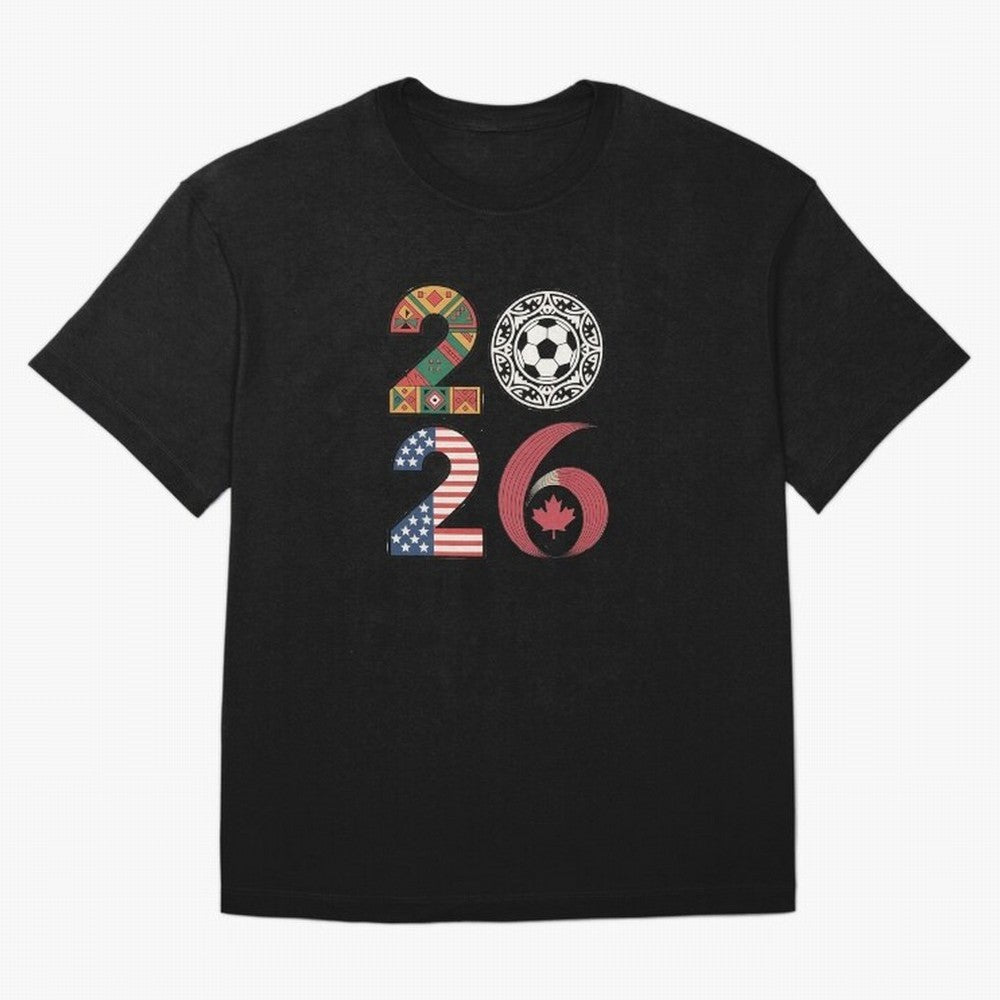 2026 Football Countries Design ¨C USA, Canada & Mexico Inspired Art Oversized T-Shirt Join the Countdown to Match Day Hype around FIFA World Cup 2026, Cristiano Ronaldo, Haaland and CR7, Portugal, Football Passion, Legendary Performances, Festival