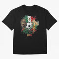 Mexico World Cup 2026 Oversized T-Shirt Bring Stadium Energy to Match Day Hype around FIFA World Cup 2026, Mbappe, Portugal, Worldwide Fan Energy, Dramatic Goals, Stadium Lights and Championship Celebrations; Ideal for Passionate Fans Who Love