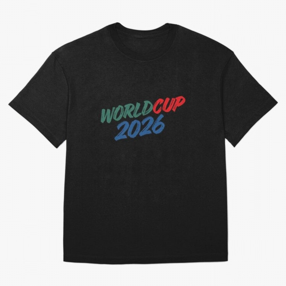 World Cup 2026 Oversized T-Shirt Bring Match Day Fire to the FIFA World Cup 2026 Group Stage Journey through Mbappe and Neymar Highlights, Germany Pride, Global Supporter Spirit, Legendary Goals, National Colors and Tournament Celebration; Made for