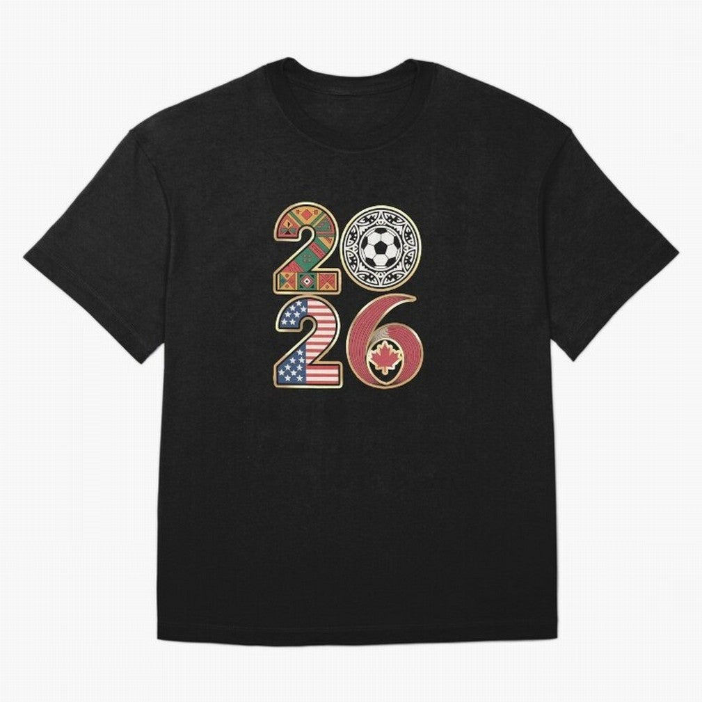 2026 Football Countries Design ¨C USA, Canada & Mexico Inspired Art Oversized T-Shirt Feel the Roar of FIFA World Cup 2026 Spirit, Celebrating Spain and Netherlands, Mbappe, Football Passion, Legendary Performances, Festival Vibes and Supporter