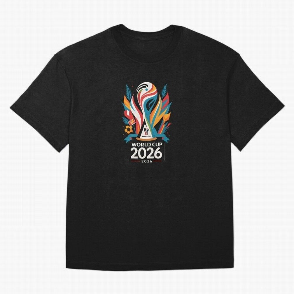 USA World Cup 2026 Football Fan T-Shirt_84827790 Oversized T-Shirt Represent FIFA World Cup 2026 Spirit, Built around Brazil, Portugal and Argentina, Messi, CR7 and Mbappe, Tournament Hype, Historic Matchups, Family Viewing Parties and Global